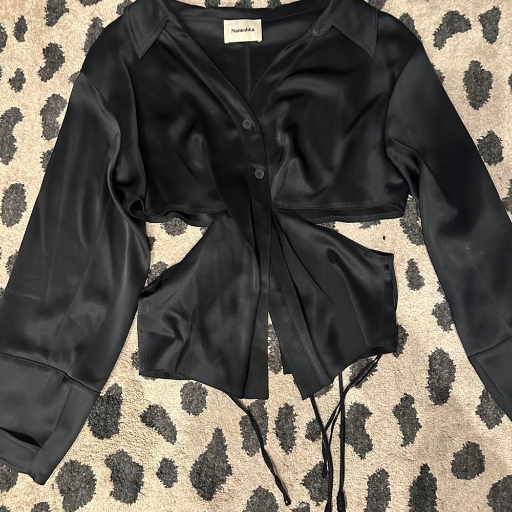 Nanushka Satin Top
